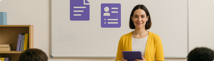 Share materials and assignments anytime, anywhere.